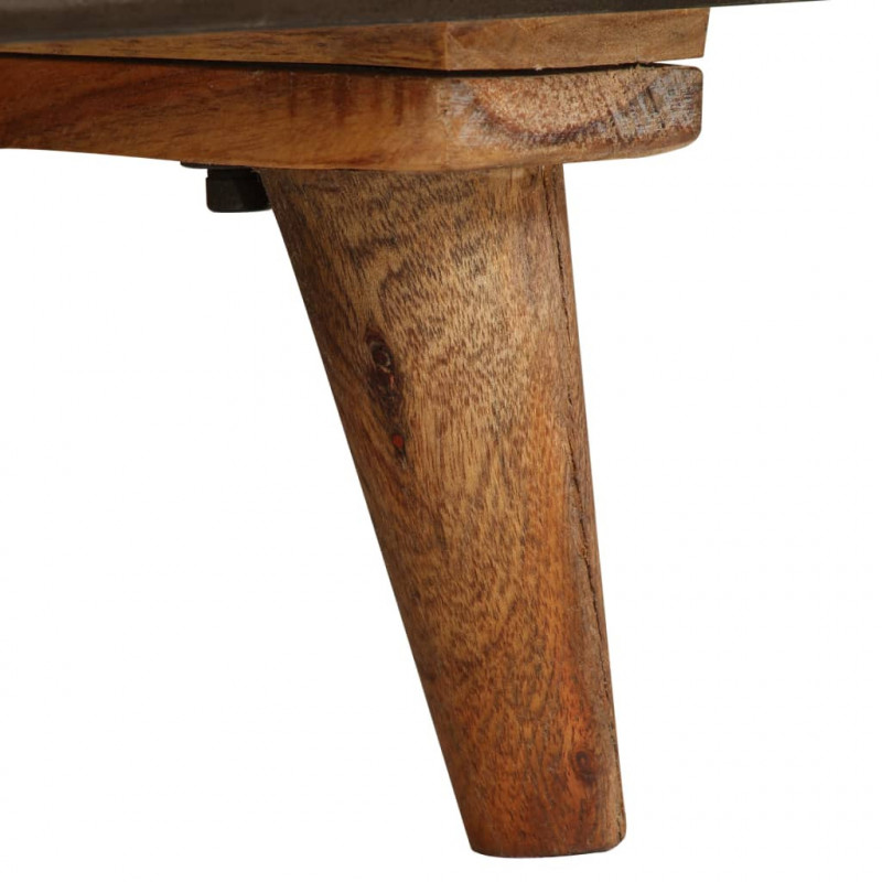 Szafka pod telewizor, lite drewno mango, 140 x 30 x 45 cm