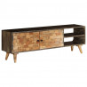 Szafka pod telewizor, lite drewno mango, 140 x 30 x 45 cm