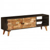 Szafka pod telewizor, lite drewno mango, 140 x 30 x 45 cm