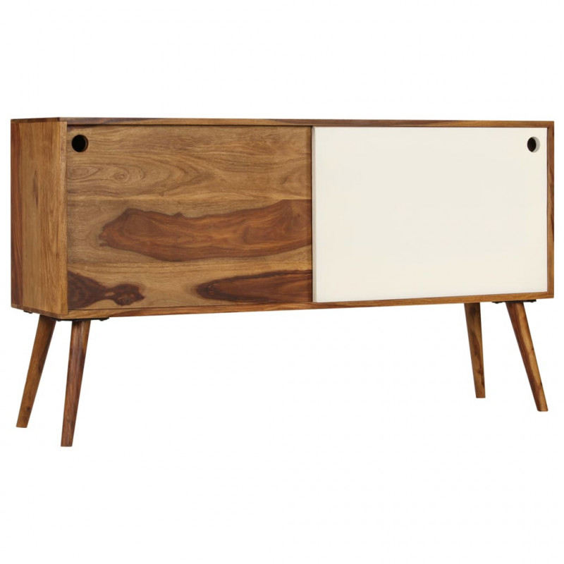 Szafka z litego drewna akacjowego, 118 x 30 x 66 cm