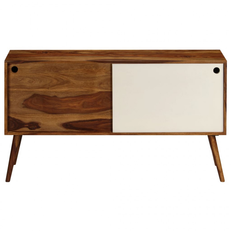 Szafka z litego drewna akacjowego, 118 x 30 x 66 cm
