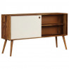 Szafka z litego drewna akacjowego, 118 x 30 x 66 cm