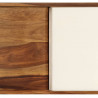 Szafka z litego drewna akacjowego, 118 x 30 x 66 cm