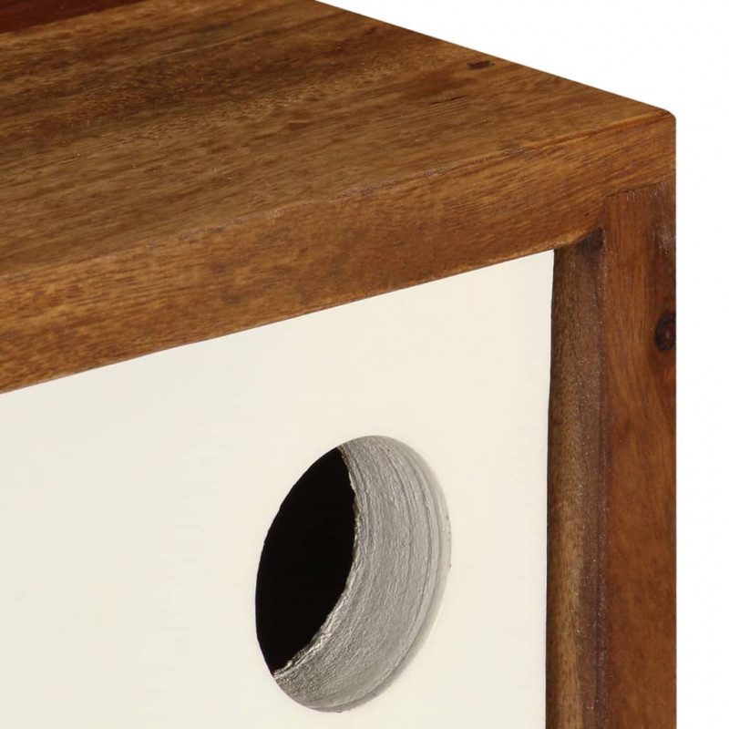 Szafka z litego drewna akacjowego, 118 x 30 x 66 cm
