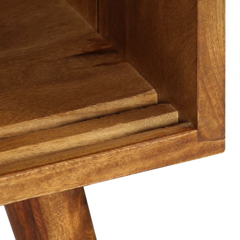 Szafka z litego drewna akacjowego, 118 x 30 x 66 cm