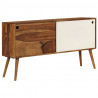 Szafka z litego drewna akacjowego, 118 x 30 x 66 cm