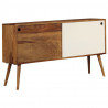 Szafka z litego drewna akacjowego, 118 x 30 x 66 cm