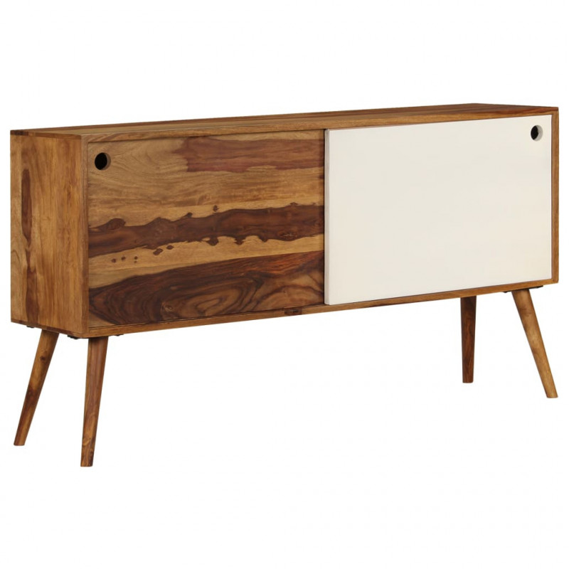 Szafka z litego drewna akacjowego, 118 x 30 x 66 cm