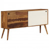 Szafka z litego drewna akacjowego, 118 x 30 x 66 cm