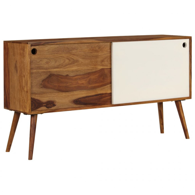 Szafka z litego drewna akacjowego, 118 x 30 x 66 cm