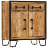 Szafka z litego drewna mango, 65x30x70 cm