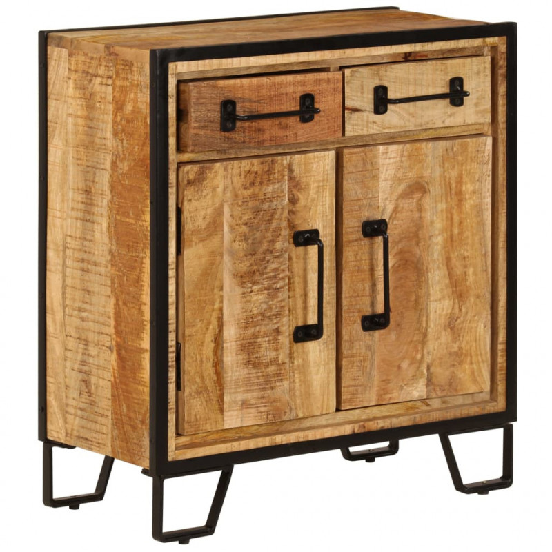 Szafka z litego drewna mango, 65x30x70 cm