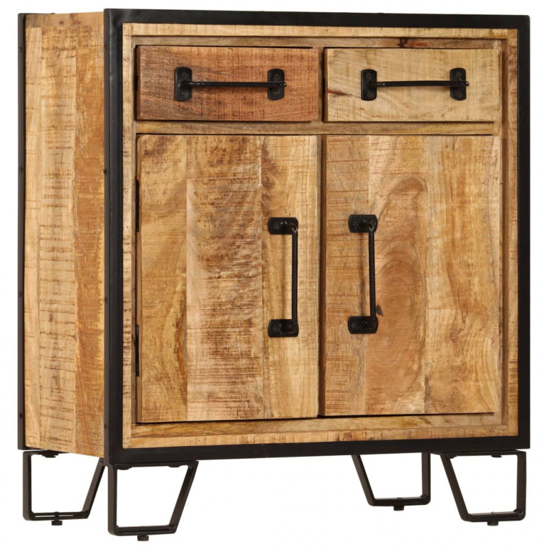 Szafka z litego drewna mango, 65x30x70 cm