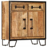 Szafka z litego drewna mango, 65x30x70 cm