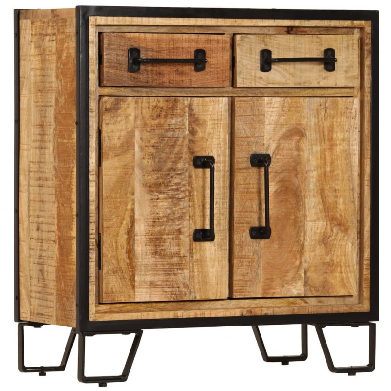 Szafka z litego drewna mango, 65x30x70 cm