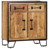 Szafka z litego drewna mango, 65x30x70 cm