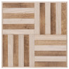 Stolik kawowy, 50 x 50 x 33,5 cm, lite drewno
