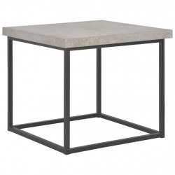Stolik kawowy, 55 x 55 x 53 cm, stylizowany na beton