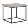 Stolik kawowy, 55 x 55 x 53 cm, stylizowany na beton