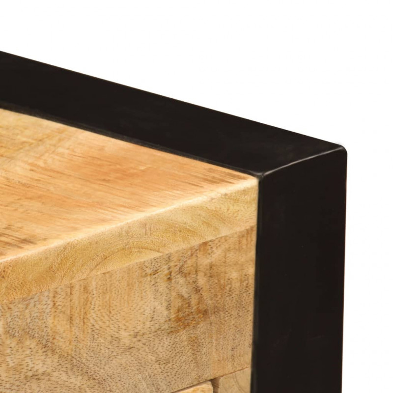 Biurko z 2 szufladami, 110x50x77 cm, lite drewno mango