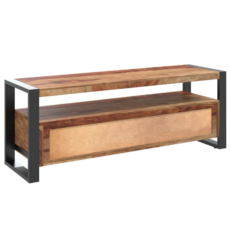 Szafka pod TV, 120x35x45 cm, lite drewno akacjowe