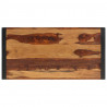 Stolik kawowy, 120 x 60 x 40 cm, lite drewno akacjowe