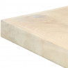 Stół jadalniany, 140 x 70 x 75 cm, lite, bielone drewno mango