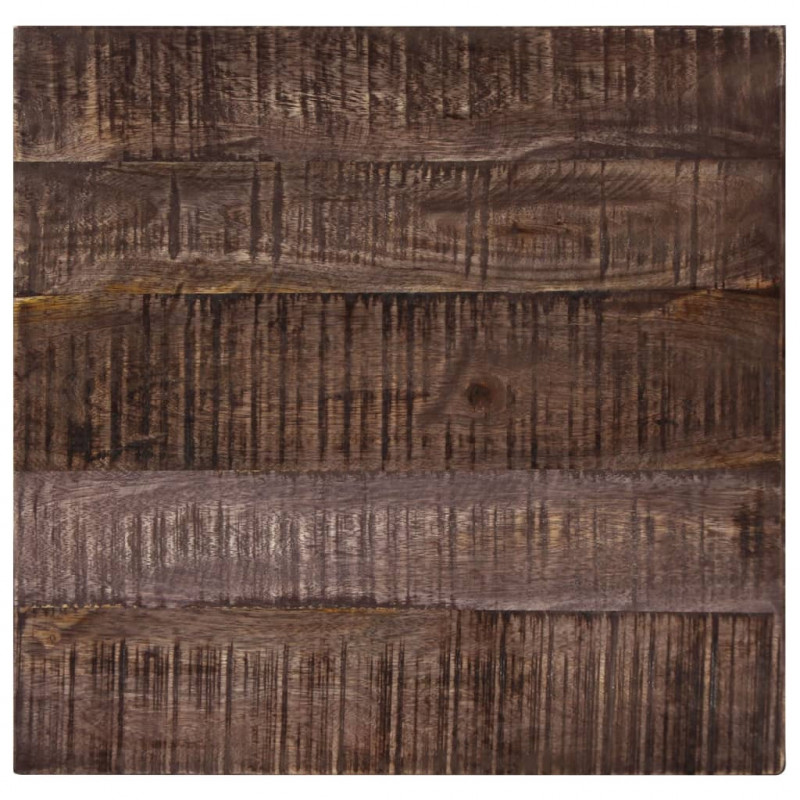 Stolik kawowy, 50x50x35 cm, lite drewno mango