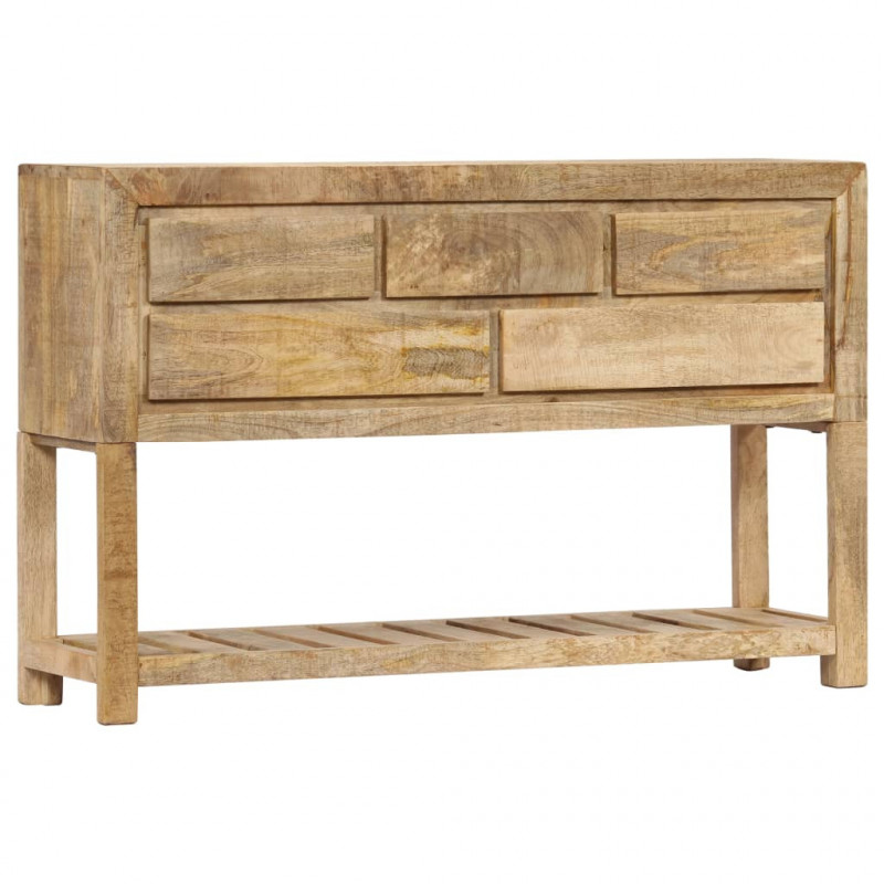 Szafka, 120x30x75 cm, lite drewno mango