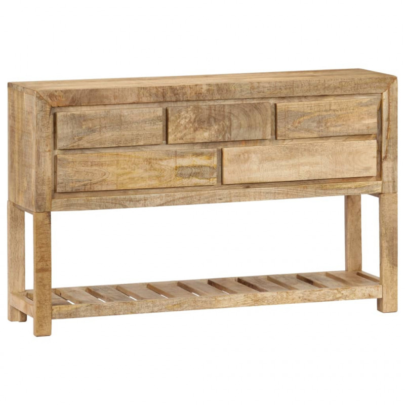 Szafka, 120x30x75 cm, lite drewno mango