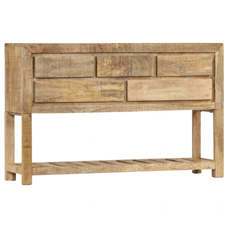Szafka, 120x30x75 cm, lite drewno mango