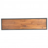 Szafka pod TV z 2 szufladami, 120x30x40 cm, lite drewno sosnowe