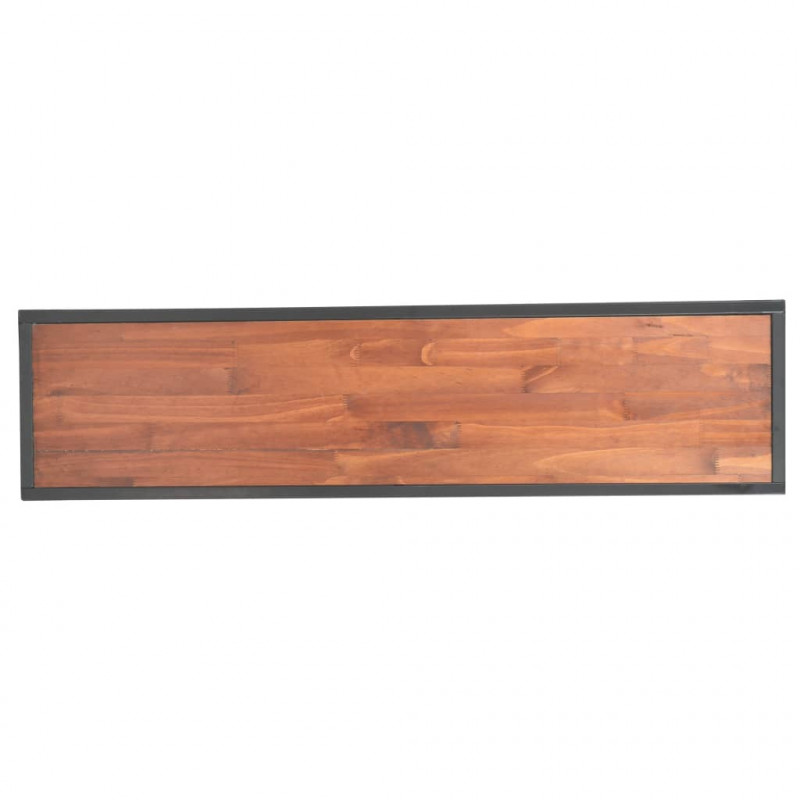 Szafka pod TV z 3 szufladami, 120x30x60 cm, lite drewno sosnowe