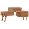 Szafka pod TV, 108x30x49 cm, lite drewno akacjowe