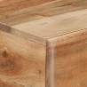 Szafka pod TV, 108x30x49 cm, lite drewno akacjowe