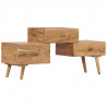 Szafka pod TV, 108x30x49 cm, lite drewno akacjowe