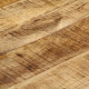 Stolik kawowy, 70 x 70 x 30 cm, lite drewno mango
