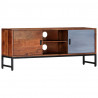 Szafka pod TV, 120 x 30 x 49 cm, lite drewno akacjowe