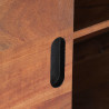 Szafka pod TV, 120 x 30 x 49 cm, lite drewno akacjowe