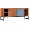 Szafka pod TV, 120 x 30 x 49 cm, lite drewno akacjowe