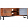 Szafka pod TV, 120 x 30 x 49 cm, lite drewno akacjowe