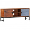 Szafka pod TV, 120 x 30 x 49 cm, lite drewno akacjowe
