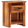 Stolik nocny, 40x30x50 cm, lite drewno