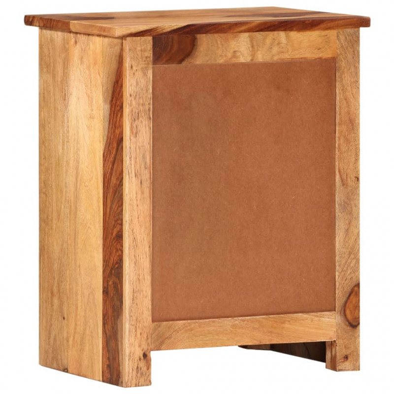 Stolik nocny, 40x30x50 cm, lite drewno