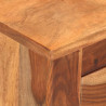Stolik nocny, 40x30x50 cm, lite drewno
