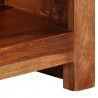 Stolik nocny, 40x30x50 cm, lite drewno