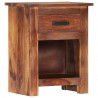 Stolik nocny, 40x30x50 cm, lite drewno
