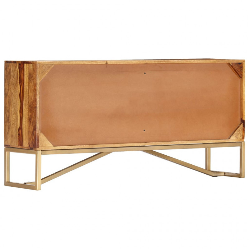 Szafka, 118 x 30 x 60 cm, z litego drewna akacjowego
