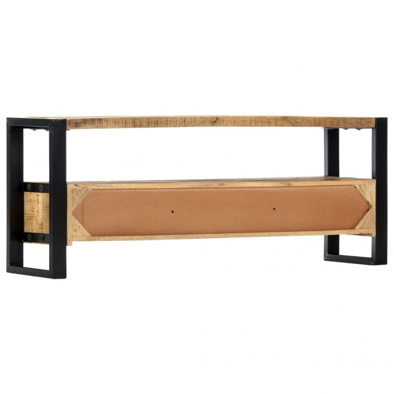 Szafka pod TV, 130x30x50 cm, lite drewno mango