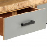 Szafka pod TV, 130x30x50 cm, lite drewno mango